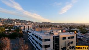 MILF in La Jerks Her Husband's Big Cock on Her Huge Natural Tits &amp; Makes Him Cum on Her Tight Nipple