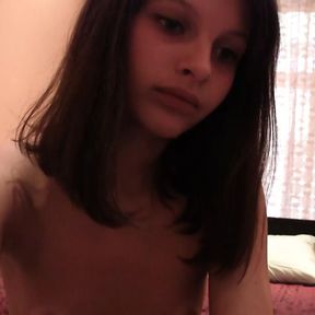 Small Tit Teen Liona In Black Pantyhose Self Shot