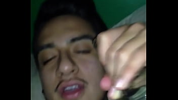 Cute Mexican sucks the Gin out bastards dick