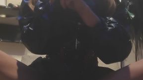 Mistress Dick masturbates and shoots