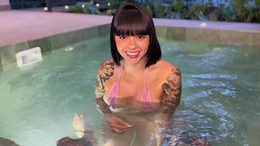 Hotel Night Hookup Sees The Tattooed Beauty Ride Hard On A Stranger Cock