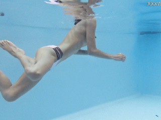 ”Hungarian tiny hot girl Hermione Ganger in the pool”