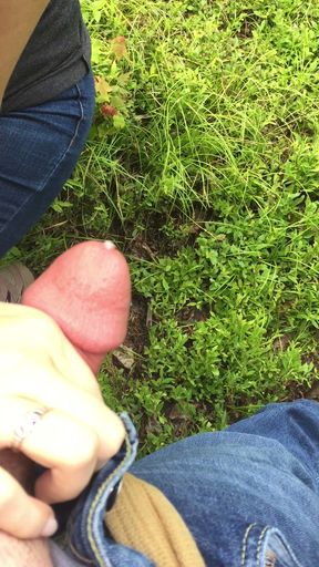 Wife Blows on Public Hiking Trail