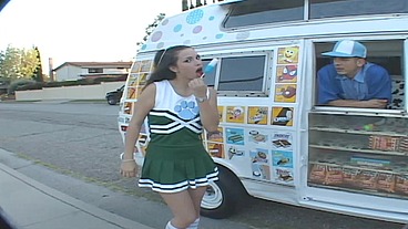 Courtney James Gets Banged By The Ice Cream Man