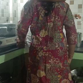 House Wife Romance in Kitchen with Her New Husband Part 1