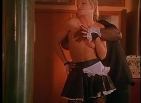 Rich BBC fucks hard with chick maid