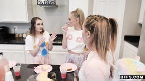 ”Spin the Bottle Reverse Gangbang ft. Emma Hix & BFFs”