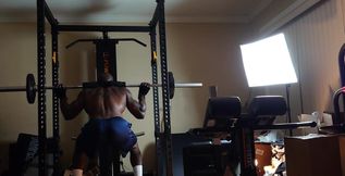 Leg Day Workout from yesterday Jeremiah McPherson aka Hallelujah Johnson