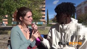 Malafalda accepts the INTERRACIAL CHALLENGE: She aces it and gives us a GREAT SCENE!!