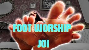 Foot Worship JOI Countdown, Leather Matriarch Ezada Sinn controls your release
