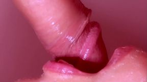 Japanese wife gives surprise sloppy blowjob