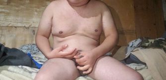 Pulling the penis