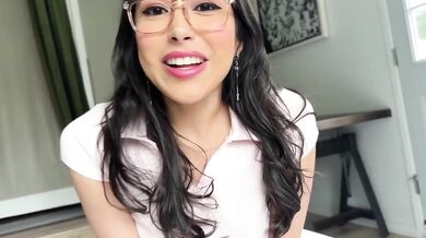 Latina step sis gets railed raw in taboo creampie anal fuck