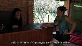 hermanastras lesbianas se lamen sus grandes conos hasta quitarse la calentura en paseo familiar - porno en espanol