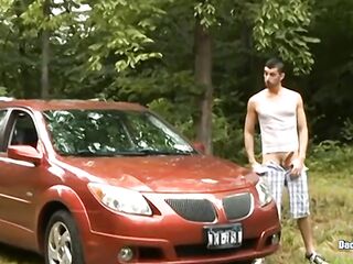 DaddySexFiles: Jake Steel And Will Swager Get Impure In The Park And Car With Bryan Slater