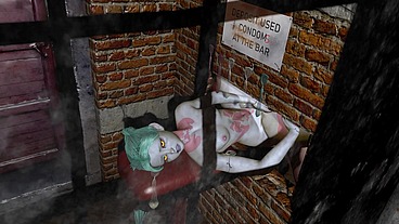 Rebbeca has sex through a hole in the wall - Cyberpunk Edgerunners