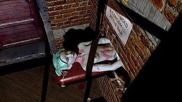 Rebbeca has sex through a hole in the wall - Cyberpunk Edgerunners