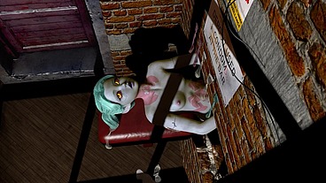 Rebbeca has sex through a hole in the wall - Cyberpunk Edgerunners