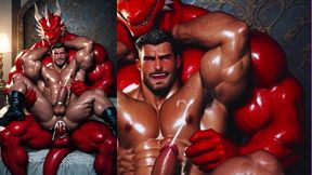 I challenged a devil and we had an romp in the castle in Scotland