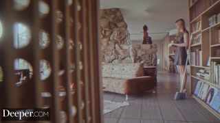 Deeper. BBC Deepthroat by Leah Lee While Husband is ing