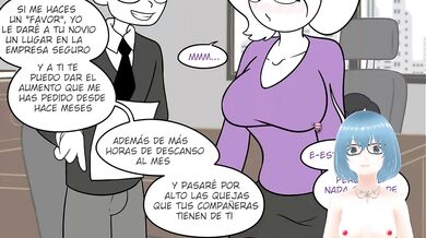Carla en la Oficina del Jefe – MarioA13