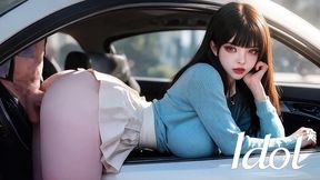 a respectable man picked up an asian girl on the road and fucked her in his car [ai]