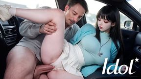 a respectable man picked up an asian girl on the road and fucked her in his car [ai]