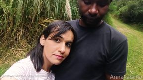 Sex in the park, with my interracial partner, BBC
