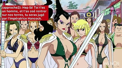 Boa Hancock commands you to jerk off and eat cum in this anime JOI CEI scene