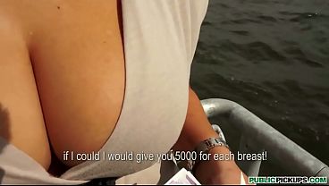 Kristal Swift Busty Blonde in Sunglasses Has Sex Outside