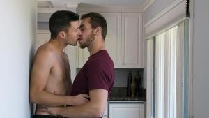 NextDoorBuddies: Inked Jet Davis gay throat fuck porn