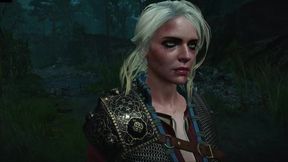 Ciri ryona - bitten by dogs + ragdoll dlc outfit - The Witcher 3 リョナ