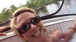 Lesbian Show on Yacht