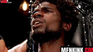 Dominant Domonic Pacifco Torments Submissive Black Guy - Edgy Anal Threesome
