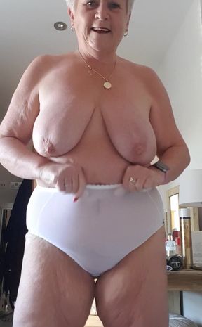 How about these really sexy see thru panties? Watch me try them on for you. Like em?