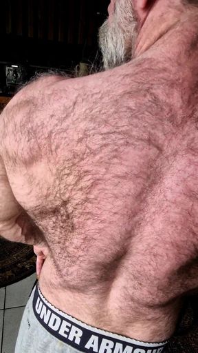 Hairy Muscle Back