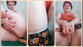 Hard anal sex and creamy orgasm