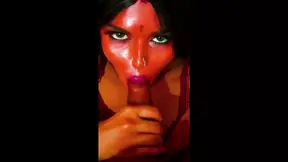 Hot Priyanka Bhabhi Giving Blowjob to Devar and getting a Facial