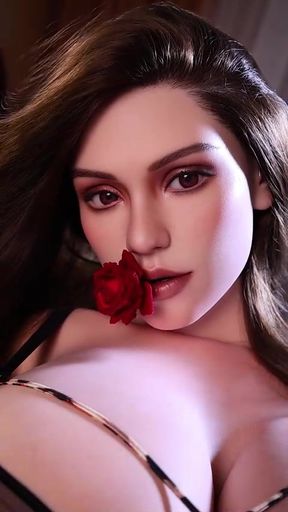 Bella 109LB Luxury SSBBW Silicone Sex Doll Torso B9 with Y52 ROS Head