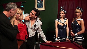 Amy Anderssen And Stacey Saran Lead An All Star Cast For Some Group Sex Fun