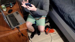 Jerking off