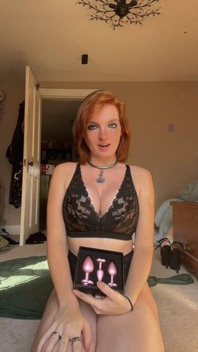 i finally have some pink plugs!!