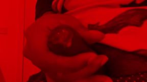 Crossdresser Masturbating