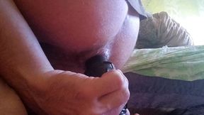 my tattooed big pierced dick shakes its long foreskin when i insert it into the vacuum cleaner