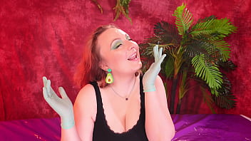 ASMR gloves - Arya Grander fetish video