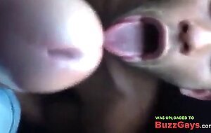 Bukkake Facial for the Horny Amateur Man