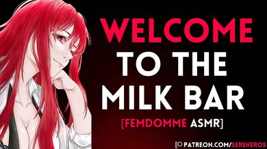 Milk Bar first time wet nursing handjob femdom ASMR