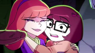 Mystery Detectives Velma & Daphne Encounter MONSTROUS Cocks ▪ EXCLUSIVE 4K Bukkake