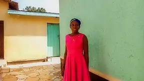 Black Nigerian Dinner Lady Gets Huge Ebony Cock For Lunch!