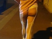 Slut to the club in Amsterdam